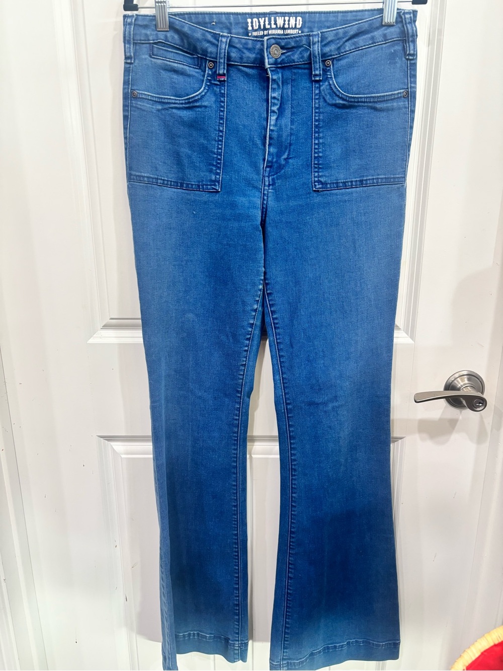 Idyllwind Women's Blue High-Rise Wide Leg Jeans